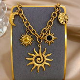 SOL & LUNA Charm Necklace Collection